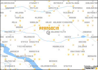 map of Prandocin