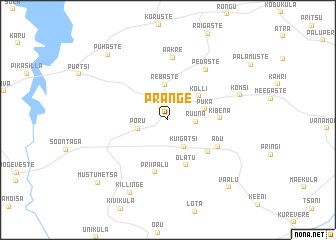 map of Prange