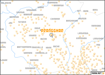 map of Prāngghar