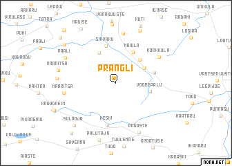 map of Prangli