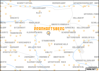 map of Pranhartsberg