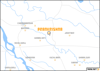 map of Prānkrishna