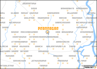 map of Prānnagar