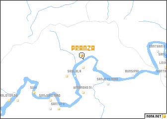map of Pranza