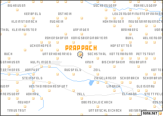 map of Prappach