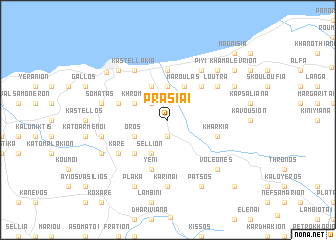 map of Prasiaí