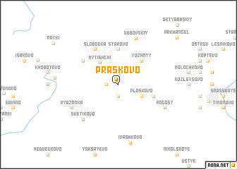 map of Praskovo