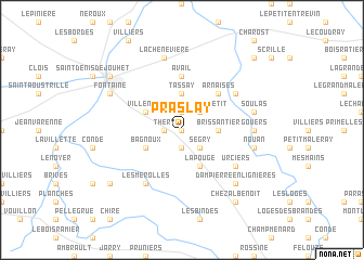 map of Praslay