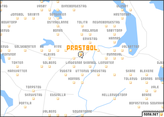 map of Prästbol