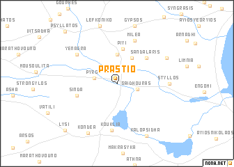 map of Prastio