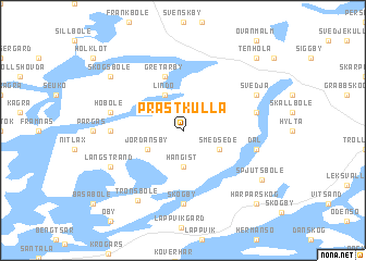 map of Prästkulla