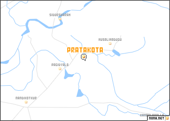 map of Prātakota
