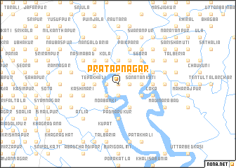 map of Pratāpnagar