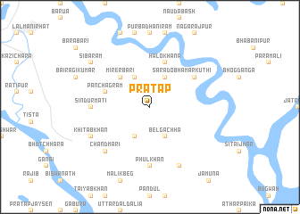 map of Pratāp