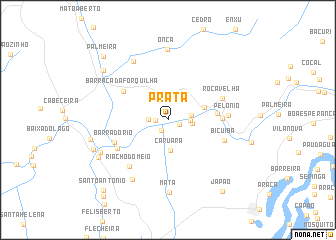 map of Prata