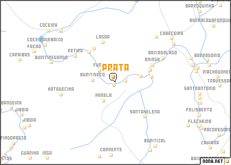 map of Prata