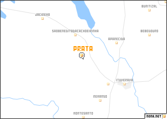 map of Prata