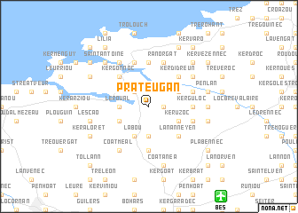 map of Prateugan