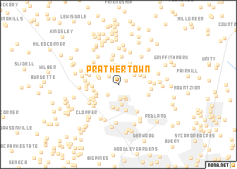 map of Prathertown