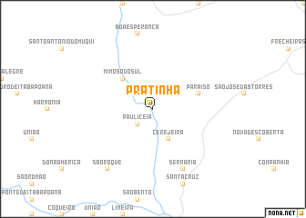 map of Pratinha