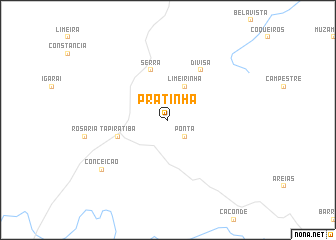 map of Pratinha