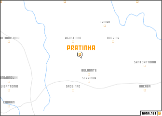 map of Pratinha