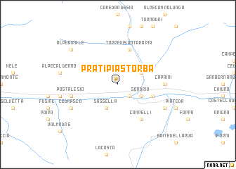 map of Prati Piastorba