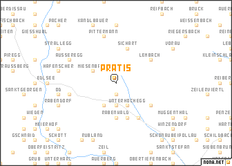 map of Prätis