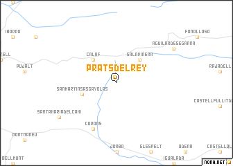 map of Prats del Rey