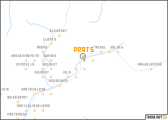 map of Prats