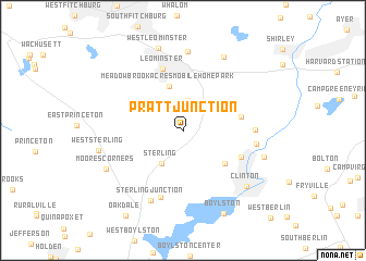 map of Pratt Junction