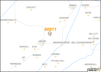 map of Pratt