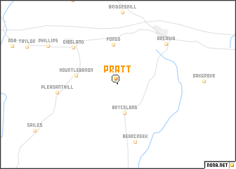 map of Pratt