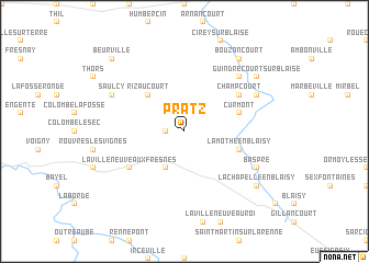 map of Pratz