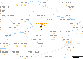 map of Pravda