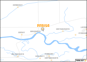 map of Pravda