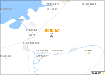 map of Pravda