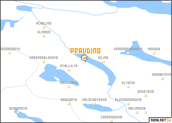 map of Pravdino