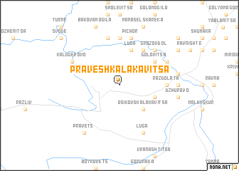 map of Praveshka Lakavitsa