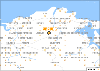 map of Praves