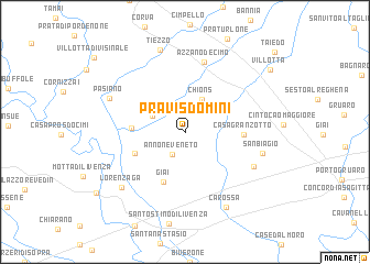 map of Pravisdomini