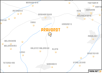 map of Pravorot\