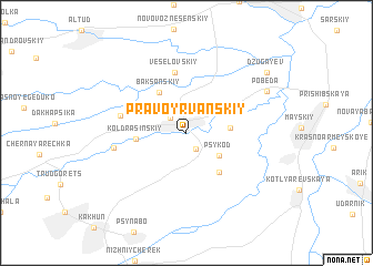 map of Pravoyrvanskiy