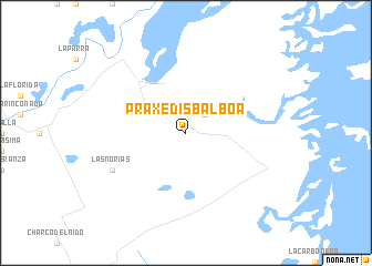 map of Praxedis Balboa