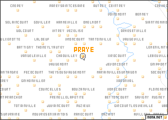 map of Praye