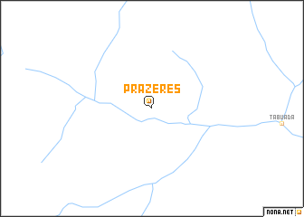 map of Prazeres