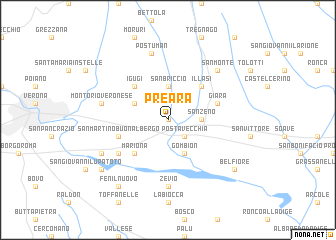 map of Preara