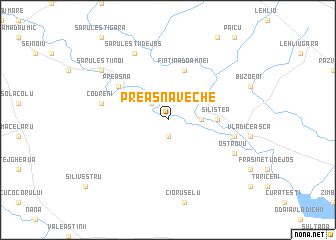 map of Preasna Veche