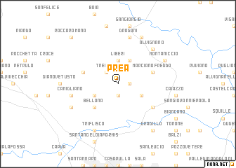 map of Prea