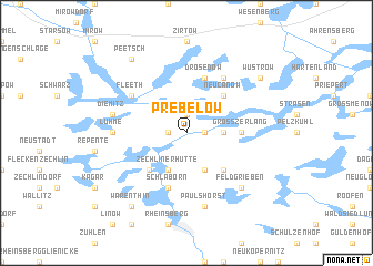 map of Prebelow